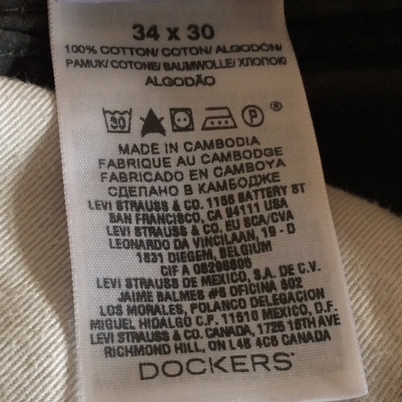 Men’s Gray Dockers Jeans | Straight Fit | Size 34 - Picture 10 of 13